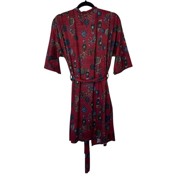 Vintage Petra Fashions Tie Front Robe One Size Made in USA Loungewear - Picture 2 of 10